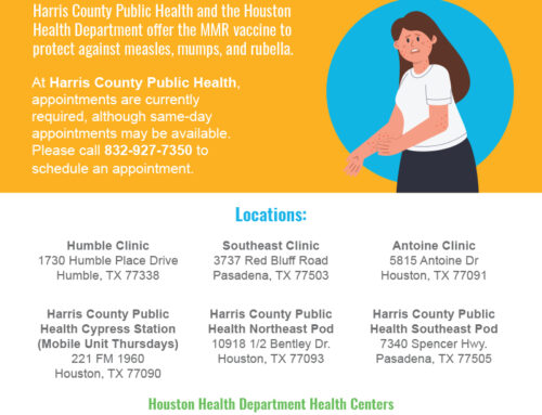 Measles Vaccine Locations in Houston and Harris County