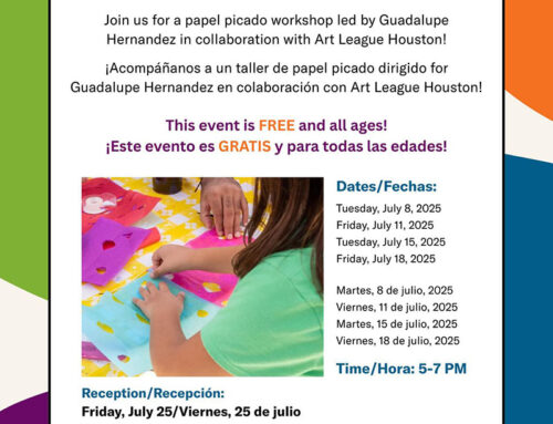Upcoming BakerRipley Art Workshops